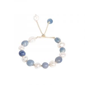 Bracelet En Perles De Pierre Naturelle (Taille 19 Cm), Bracelet &Agrave; Breloques En Cristal, Bracelet &Eacute;lastique, Bijoux En Pierres Pr&eacute;cieuses - Neuf
