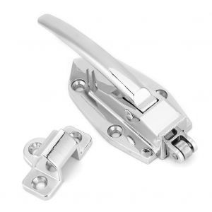Serrure de boite de valise en alliage de zinc, loquet de porte de chariot, loquet de poignee de traction de four - Neuf