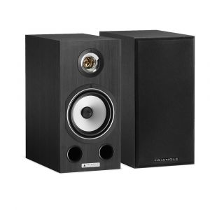 Enceintes biblioth&egrave;ques Triangle Com&egrave;te Esprit Ez Noir Cendr&eacute; Vendues par paire - Neuf