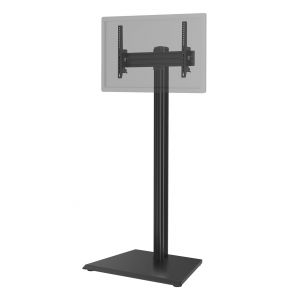 Support TV sur pied 32'' - 75'' Hauteur 175cm &agrave; poser, Inclinable noir - Neuf