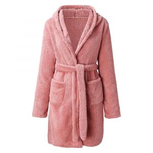 Serviette Pour Femmes Robe Avec 2 Poches Respirant Confortable Barboteuses Pour Femmes Fille Femme Bleu,Xl - Neuf