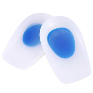 1 Paire Talon Support Pad Cup Silicone Shock Cushion Orthèse Soulagement De La Douleur Semelles Plantaire Care(M) - Neuf