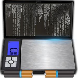 Balance De Precision 500g/0.01g, Balance De Poche Avec &Eacute;cran Lcd R&eacute;tro&eacute;clair&eacute;, Petit Balance De Bijoux Balance De Cuisine De Haute Pr&eacute;cision, Balance Num&eacute;rique Avec Fonction De Tare - Neuf