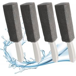 KAL-Brosse De Toilette En Pierre Ponce,Brosse Toilettes Wc,Nettoyage Pour Toilettes Avec Poignée,Pierre Ponce Avec Poignée Plastique,Pour La Chambre À Coucher, La Cuisine, Les Toilettes - Neuf