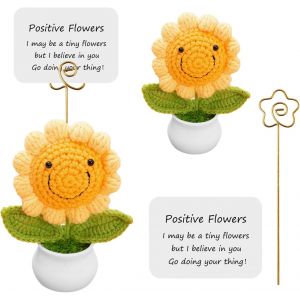Lucky Charm Flowers,Courage Gift Woman Gift Friend Gift Motivational Gifts Woman Encouragement Gifts Perseverance Encouragement Gifts For Colleagues (C) - Neuf