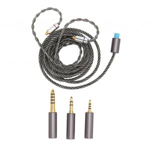 Cable de remplacement pour ecouteurs MMCX vers 2,5 mm 3,5 mm 4,4 mm pour IE300 IE600 IE900 SE425 UE900 T100 W40 ES50 UM PRO30 aM PRO20 - Neuf