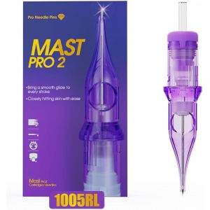Pro2 Disposable Round Liner Needle Cartridges - Pro Tattoo Needles Pins Professional Tattoo Machine For Tattoo Artists (My-20-1005rl) - Neuf
