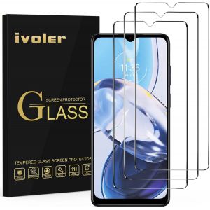 Lot De 3 Film Protection &Eacute;cran En Verre Tremp&eacute; Pour Motorola Moto E22 / E22i / Oppo A78 5g / A38 4g / A18 4g / Vivo Y17s, Ultra R&eacute;sistant Duret&eacute; 9h Glass, Anti Rayures, Sans Bulles - Neuf