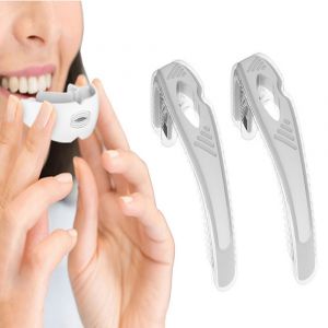 Goutti&egrave;re Dentaire Modelable Pour Le Bruxisme - Lot De 2 Goutti&egrave;res Multifonctionnelles Avec &Eacute;tuis De Protection - Neuf