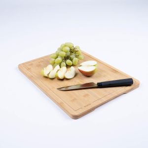 Planche : Planche À Découper En Bambou De Qualité Supérieure, 36 X 26 Cm, S'adapte Parfaitement Comme Couvercle En Bois Pour Le Lavage Et Les Toilettes - Grande Planche De Cuisine, Planche À - Neuf