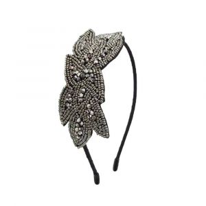 Tête De Femme Des Années 1920 (Grise), Accessoires De Cheveux De Mariage En Cristal Vintage, Accessoires De Saint-Valentin, Costumes De Bal De Fin D'année Vintage Pour Filles - Neuf