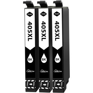 TEPPA-405XL Cartouches d'encre Compatible pour cartouche Epson 405 XL Remplacement pour Workforce WF-7830DTWF WF-4820DWF WF-3820 WF-7840DTWF 7835DTWF WF-4830DTWF WF-3825DWF 4825DWF Imprimante,3pack - Neuf