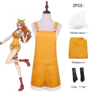 Nouvelle Version Du Film One Piece, Costume De Nami, Combinaison, Costume De Cosplay D'halloween, Costume Exh - Neuf