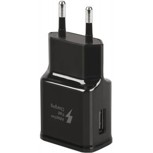 JGD-Adaptateur de Prise de Chargeur d'alimentation USB pour Samsung Galaxy S5 S6 S7 S8 S9 S22 S21 S20 S10/Edge/Plus/Active, A51/Z Flip3, Z Fold2 5G/Note 5/8/9/10 Chargeur Rapide d'origine de Remplace - Neuf