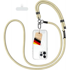 Kal-Chaîne De Téléphone Portable Universelle À Porter Autour Du Cou, Lanière, Réglable, Sangle De Téléphone Portable, Cordon, Cordon Pour Téléphone Portable, Compatible Avec N'importe Quel Téléphone - Neuf