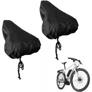 Lot De 2 Housses De Selle De Vélo Imperméables-Protection Contre La Pluie-Housse De Selle De Vélo-Protection Contre La Pluie Pour La Selle De Vélo Comme Vélo De Route,Vtt - Neuf