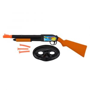 Set Western Fusil 48cm Fl&eacute;chettes Masque - Neuf