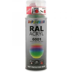 Peinture Acryl Ral6001 Vert Emeraude Brillant 400ml Dupli Color - Neuf