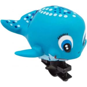 Kal-Sonnette Pour V&eacute;lo Enfant, Trottinette, Tricycle, Lit, Berceau, Poussette - Animal En Vinyle (L&eacute;phant, Tortue, Baleine) Ou Football Avec Pince - Neuf