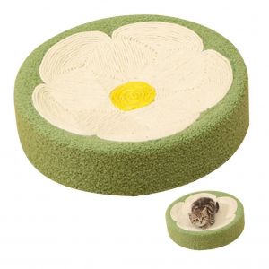 Grattoir De Sol Rond En Corde De Sisal Pour Chat, Griffoir Rempla&ccedil;able, Nid Pour Chat, Accessoires - Neuf
