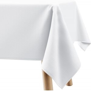 Sjzg-Nappe Carr&eacute; 120x120 Cm Blanche Rembourr&eacute;e Ext&eacute;rieur Int&eacute;rieur Motif En Zigzag Verte - Neuf
