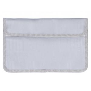 27x17.5cm Ignifuge Document Sac Pochette &Eacute;tanche Portable Fichier Sac avec Double Fermeture &Eacute;clair - Neuf