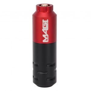 Stylo De Tatouage Rotatif Rca Interface Liner Shader Empeche Le Glissement Machine A Tatouer Courte Stylo Avec Cordon De Serrage Rouge - Neuf