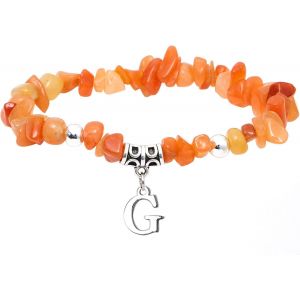 Kal-Lettre Bracelet Homme Pierre Naturelle Bracelet Femme 7 Chakra Couple Bracelet Amiti&eacute; - Neuf