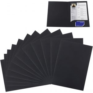 Chenquansarl-Pi&egrave;ces Chem Cartonn&eacute;e A4 Avec Rabat Pochettes En Papier Kraft Dossier De Rangement Dossier De Candidature Porte Document Organisateur Pr&eacute;sentation Papier Set Pour Soci&eacute;t&eacute; Bureau Maison S - Neuf