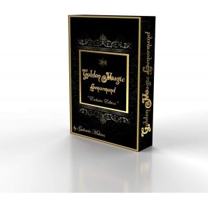 Golden Magic Lenormand-Cartes D'oracle Lenormand-Jeu De Cartes Dans Une Boîte Décorative Avec 36 Cartes Avec Gaufrage Doré - Neuf