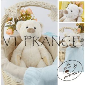 Peluche Super Douce Mixte Animaux, Modele: Ours Blanc - Neuf