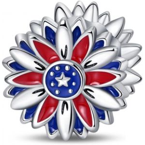 Eryi-Femmes Charms 925 Charms En Argent Sterling Avec Des Perles De Fleurs,Compatible Avec Les Charms Européens Pour Les Femmes Filles Bracelets Pandora - Neuf