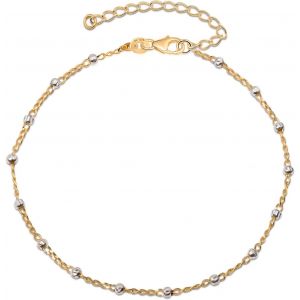 Eryi-Bracelet De Cheville Pour Femme En Argent Sterling 925 | Chaînes De Cheville Réglables D'été Perles Coeur Bijoux Bohème - Neuf