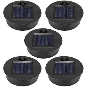 Paquet de 5 pièces de rechange pour lampe solaire (taille supérieure 2,76 pouces,taille inférieure 2,36 pouces),7 lumens Wh chaud - Neuf