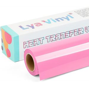 Teppd-U2013 Rouleau De Vinyle De Transfert Thermique Htv Pour Cricut, Silhouette Cameo, Pour La Création De Vêtements, Sacs Et Autres Produits Textiles, 30,5 Cm X 3 M, Rose - Neuf