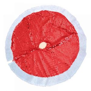 Tablier de sapin de No&euml;l, jupe de sapin &agrave; paillettes haut de gamme, d&eacute;coration de sapin de No&euml;l et de jardin - Neuf