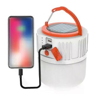 Lanterne Portable Usb Solaire Mobile Light Avec 24pcs Perles De Lampe Pour Le Camping En Plein Air Panne Accidentelle Utilisation De La Lumi&egrave;re Portable Blanc - Neuf