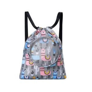 Sac &Agrave; Dos De Sport Imperm&eacute;able Pour Enfants Avec S&eacute;paration Sec/Humide - Id&eacute;al Pour La Natation, La Plage Et Les Activit&eacute;s Aquatiques - Sac Gris Robuste Et Spacieux - Neuf