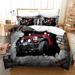 Parure De Lit Monster Jam Pour Lit Simple, Double, Double, Queen Et King Size. Parure De Lit Monster Jam F1 Pour Chambre D'adolescent, Housse De Couette, Anime - Neuf