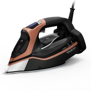 Rowenta DW9520D1 Fer &agrave; repasser &agrave; sec ou &agrave; vapeur Semelle Laser HD Microsteam 400 3200 W Noir et Orange - Neuf