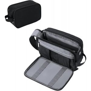 TIANYI-Trousse de Toilette, Sac de Toilette Accessoires Voyage, Trousse de Maquillage Femme Homme, Organisateurs de Toilettes, Grande Trousse de Rasage, Imperm&eacute;able de Rasage Cosm&eacute;tique Organisateur - Neuf