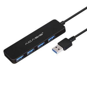 Hub répartiteur USB 3.0 avec port de charge micro pour iMac et ordinateurs portables - Neuf