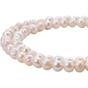 120pcs Natural Mother Of Pearl Beads For Bracelet Necklace Jewellery,Class A,Beige,Diameter 67 Mm,Hole 0.8 Mm - Neuf