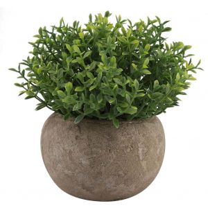 HJLIAN Plante artificielle en pot retro, fleur artificielle, bonsai, decoration de jardin, maison, bureau - Neuf