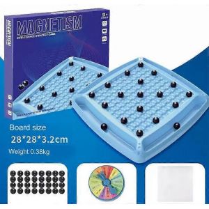 Nouveau Jeu D'échecs Magnétique, Jeu D'échecs Magnétique Utilisant 32 Pierres, Avec Échiquier À Induction Magnétique, Jeu De Stratégie Avec Pierres - Neuf