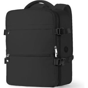 nzqaf-Bagages à Main pour Easyjet 45x36x20 Sac à Dos de Voyage Avion Bagages à Main avec Chargeur USB Imperméable Antivol Sac à Dos Avion pour Ordinateur Portable - Neuf