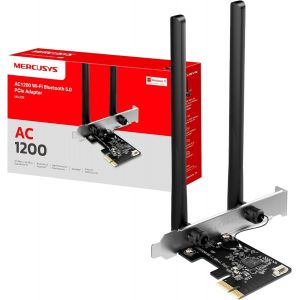 MA30E TP-Link Carte WiFi PCIe AC1200Mbps, Carte Bluetooth PC, Bluetooth 5.0, Carte WiFi pour PC, Bi-Bande, MU-MIMO, WPA3, Antennes à Gain Elevé, Compatible avec Windows 11/10, Linux - Neuf