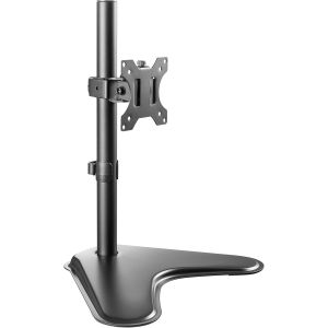 ChenQuanSarl-Support Pc 1 &Eacute;cran Ts7211 Orientable Inclinable Moniteur 13-32 Pouces (33-81Cm) Fix Ation Pc Sur Pied Pour Bureau Vesa - Neuf
