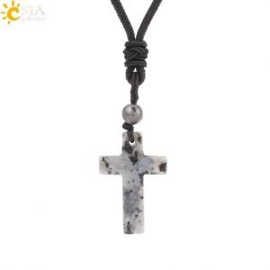 Collier Tendance Pour Hommes Et Femmes, Pendentif En Pierre Naturelle, Loup, Requin, Dent, Am&eacute;thyste, ?il De Tigre, Cristal, Obsidienne Noire, H247--Zinc Blanc Bleu Plaqu&eacute; - Neuf