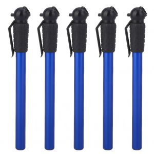 Manometre de pression des pneus a long manche, 5 a 50 psi, 80 mm x 10 mm, 5 pieces - Neuf